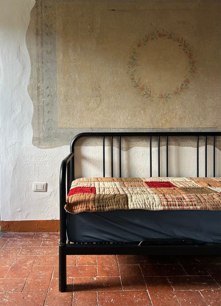 Obývací pokoj v apartmánu Casa d'Arte